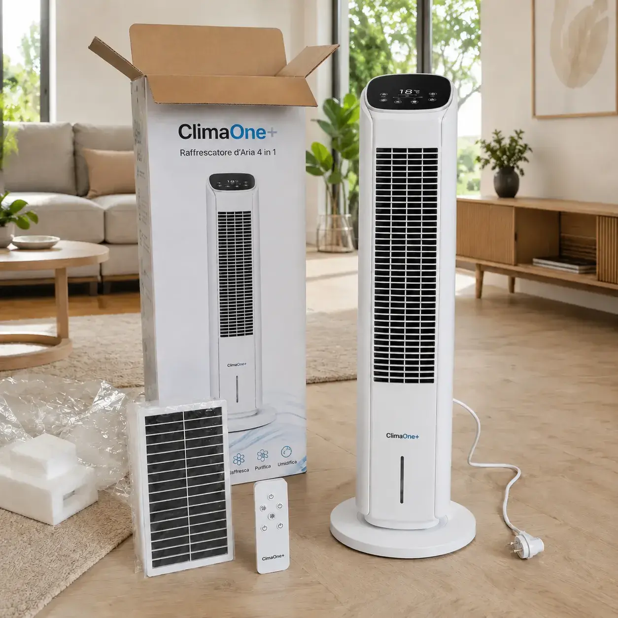 ClimaOne+ egy forró nyári napon