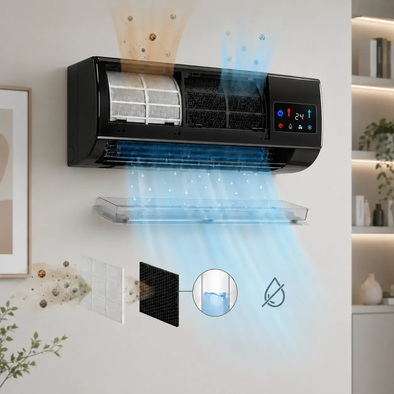 ClimaPro+™ con filtro HEPA integrado